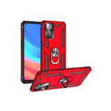 Zipax Oppo A96 İle Uyumlu Kılıf Vega Zırh Tank Tam Koruma Kapak + Kablo Koruyucu A++ Kırmızı