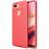 Zipax Oppo Ax7 Kılıf Deri Görünümlü Silikon Zipax-Zr-Niss