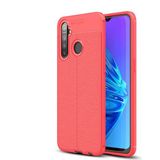 Zipax Oppo Realme 5i Kılıf Deri Görünümlü Silikon Zipax-Zr-Niss