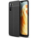 Zipax Oppo Reno 3 Kılıf Deri Görünümlü Silikon Zipax-Zr-Niss