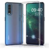Zipax Oppo Reno 3 Pro 5g Kılıf Şeffaf Ince Esnek Silikon Kılıf Zipax-Süper