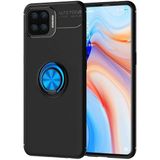 Zipax Oppo Reno A73 Kılıf Ravel Yüzüklü Standlı Silikon Kapak