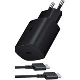 Zipax Redmi Note 8 9 9t 10 10S Lite Pro Type-C 25W Hızlı Şarj Aleti Set SUBZ-SG47-CC - Subz-SG47-CC Siyah