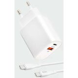 Zipax Redmi Note 8 9 9T 10 10S Lite Pro Type-C Pd 38W Turbo Hızlı Şarj Aleti Set Subz-Sg76-Cc