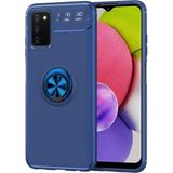 Zipax Samsung Galaxy A03S Kılıf Ravel Yüzüklü Standlı Silikon Kapak