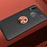 Zipax Samsung Galaxy A10S Kılıf Ravel Yüzüklü Standlı Silikon Kapak