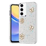 Zipax Samsung Galaxy A14 İle Uyumlu 4G Kılıf Desenli Silikon Kapak Azn Fiyonk Sarı