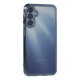 Zipax Samsung Galaxy A15 5G ile Uyumlu Kılıf, Silikon, Lazer Lensli Kamera Korumalı, Mavi