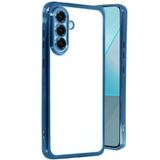 Zipax Samsung Galaxy A17 ile Uyumlu Kılıf, Silikon, Lazer Lensli Kamera Korumalı, Mavi