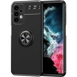 Zipax Samsung Galaxy A23 Kılıf Ravel Yüzüklü Standlı Silikon Kapak