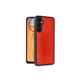 Zipax Samsung Galaxy A25-5G Kılıf Deri Görünüm Silikon Kapak Azn-Aras