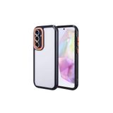 Zipax Samsung Galaxy A35 İle Uyumlu 5G Kılıf Kamera Korumalı Silikon Kapak Zr Vtm Siyah
