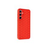 Zipax Samsung Galaxy A35 İle Uyumlu 5G Kılıf Silikon Kapak Azn Ptk Kırmızı