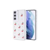 Zipax Samsung Galaxy A35 İle Uyumlu Kılıf Simli Desenli Kapak Zr Kutup Kiraz
