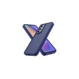 Zipax Samsung Galaxy A54 İle Uyumlu Kılıf Silikon Kapak Azn Elegant Lacivert