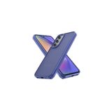 Zipax Samsung Galaxy A54 İle Uyumlu Kılıf Silikon Kapak Azn Elegant Mavi
