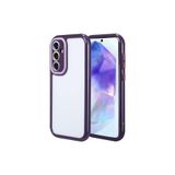 Zipax Samsung Galaxy A55 İle Uyumlu 5G Kılıf Kamera Korumalı Silikon Kapak Zr Vtm Mor