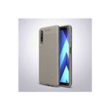 Zipax Samsung Galaxy A7 2018 Uyumlu Kılıf Deri Görünümlü Silikon Zr-Niss