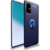 Zipax Samsung Galaxy A71 Kılıf Ravel Yüzüklü Standlı Silikon Kapak
