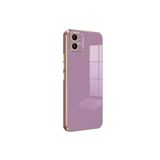 Zipax Samsung Galaxy İle Uyumlu A05 Kılıf Esnek Silikon Kapak Azn Volet Mor