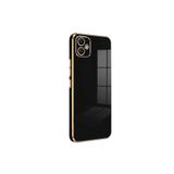 Zipax Samsung Galaxy İle Uyumlu A05 Kılıf Esnek Silikon Kapak Azn Volet Siyah