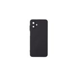 Zipax Samsung Galaxy İle Uyumlu A07 Kılıf Soft Silikon Kapak Zr Bye Siyah