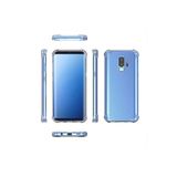 Zipax Samsung Galaxy İle Uyumlu A6 Plus 2018 Kılıf Nitro Anti Shock Darbe Emici Silikon Kapak Siyah