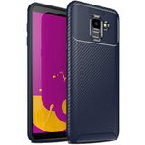 Zipax Samsung Galaxy J6 Kılıf Karbon Görünümlü Silikon Zipax-Zr-Negro