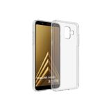 Zipax Samsung Galaxy J6 Kılıf Şeffaf İnce Esnek Silikon Kılıf Süper (Uyumlu)