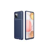Zipax Samsung Galaxy M12 Uyumlu Kılıf Karbon Görünümlü Zr-Negro