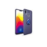 Zipax Samsung Galaxy M20 İle Uyumlu Kılıf Ravel Yüzüklü Standlı Silikon Kapak Siyah,RSmM20256609355RkRnk