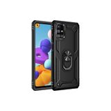 Zipax Samsung Galaxy M31S İle Uyumlu Kılıf Vega Zırh Tank Tam Koruma Kapak Siyah