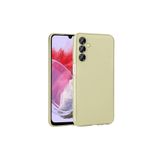 Zipax Samsung Galaxy M34 5G İle Uyumlu Kılıf Mat Esnek Silikon Zr Premier Gold