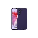 Zipax Samsung Galaxy M34 5G İle Uyumlu Kılıf Mat Esnek Silikon Zr Premier Lacivert