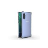 Zipax Samsung Galaxy Note 10 İle Uyumlu Kılıf Nitro Anti Shock Darbe Emici Silikon Kapak Siyah