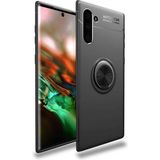 Zipax Samsung Galaxy Note 10 Kılıf Ravel Yüzüklü Standlı Silikon Kapak