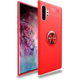 Zipax Samsung Galaxy Note 10 Plus Kılıf Ravel Yüzüklü Standlı Silikon Kapak