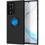 Zipax Samsung Galaxy Note 20 Ultra Kılıf Ravel Yüzüklü Standlı Silikon Kapak