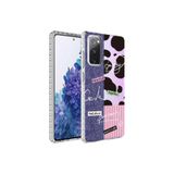 Zipax Samsung Galaxy S20 İle Uyumlu Fe Kılıf Airbag Kenarlı Renkli Desenli Silikon Elegans Kapak Siyah,ElegansSmS20FE232360245TKRRkRnk