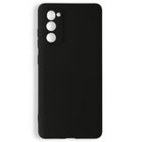 Zipax Samsung Galaxy S20 İle Uyumlu Fe Kılıf Nano Içi Kadife Silikon Siyah