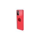 Zipax Samsung Galaxy S20 İle Uyumlu Plus Kılıf Ravel Yüzüklü Standlı Silikon Kapak Kırmızı,Ravel Samsung S20PlusKılıf 2YXN 74