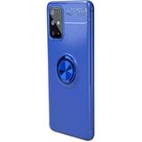 Zipax Samsung Galaxy S20 Plus Kılıf Ravel Yüzüklü Standlı Silikon Kapak