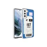 Zipax Samsung Galaxy S21 İle Uyumlu Fe Kılıf Renkli Desenli Silikon Elegans + Kablo Koruyucu Ekran No4
