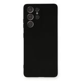 Zipax Samsung Galaxy S21 İle Uyumlu Ultra Kılıf Nano Içi Kadife Silikon Siyah Zpx Nno
