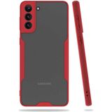 Zipax Samsung Galaxy S21 Plus Kılıf Ultra Ince Buzlu Zipax-Zr-Parfe