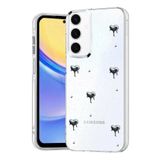 Zipax Samsung Galaxy S23 İle Uyumlu Fe Kılıf Desenli Silikon Kapak Azn Fiyonk Mor