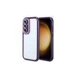 Zipax Samsung Galaxy S23 İle Uyumlu Fe Kılıf Kamera Korumalı Silikon Kapak Zr Vtm Mor