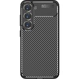 Zipax Samsung Galaxy S23 Plus Kılıf Karbon Görünümlü Silikon Zipax-Zr-Negro