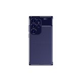 Zipax Samsung Galaxy S23 Ultra İle Uyumlu Kılıf Karbon Görünümlü Silikon Zr Negro Siyah