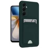 Zipax Samsung Galaxy S24 Fe Kılıf Kartlıklı Soft Silikon Azn-Kelvin